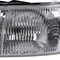 Spec-D Tuning 99-06 GMC Sierra Euro Headlight Chrome- Left Side 2LH-GMC99-L-GO - alternate 6